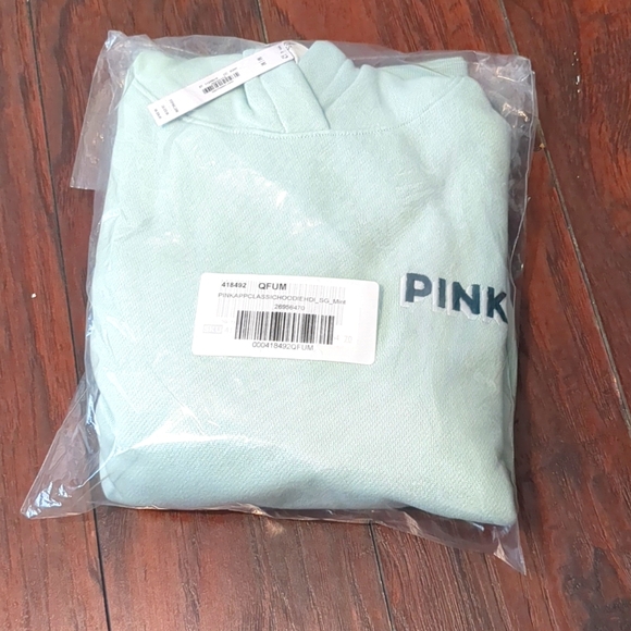 New PINK Ivy Fleece Quarter-Zip Sweatshirt - Picture 3 of 4